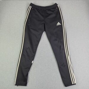 Adidas Climacool Track Pants Womens Medium Black 3 Stripes Athletic Workout